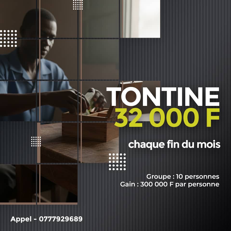 Tontine Argent 32 000F